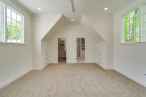Large bedroom with private bathroom and walk in closet